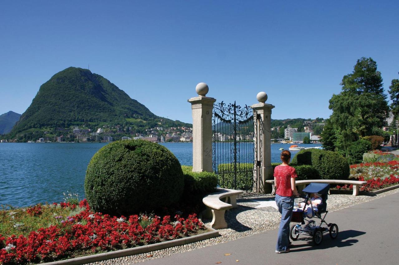 International Au Lac Historic Lakeside Hotel Lugano Exterior foto